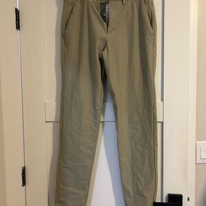 CRZ YOGA Men's Khaki Chinos